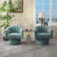 Fauteuil demi-tonneau pivotant de 25,2 po Iryanna-123185140-97755418
