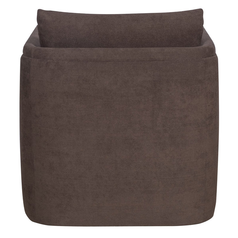 Liam Stocked Swivel Chair, Kofi Mink