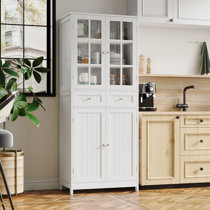 Armoire 2 portes Clara garde-manger polyvalent cuisine buanderie