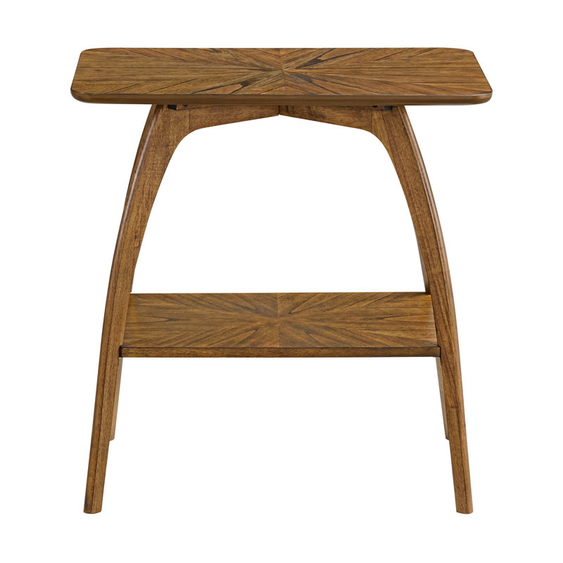 Atreu Rectangular Chairside End Table With Storage