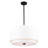 Amia 4-Light Metal Drum Chandelier-1326328159