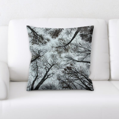 Microsuede Reversible Throw Pillow