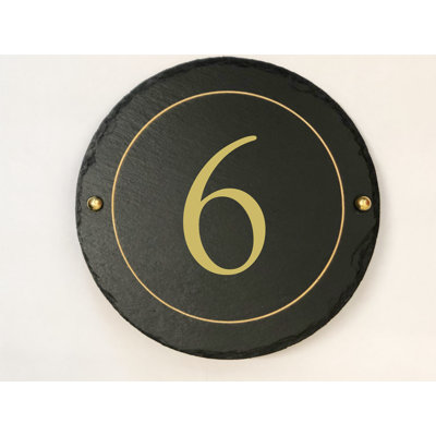 Easingwold 24cm H Stone House Number