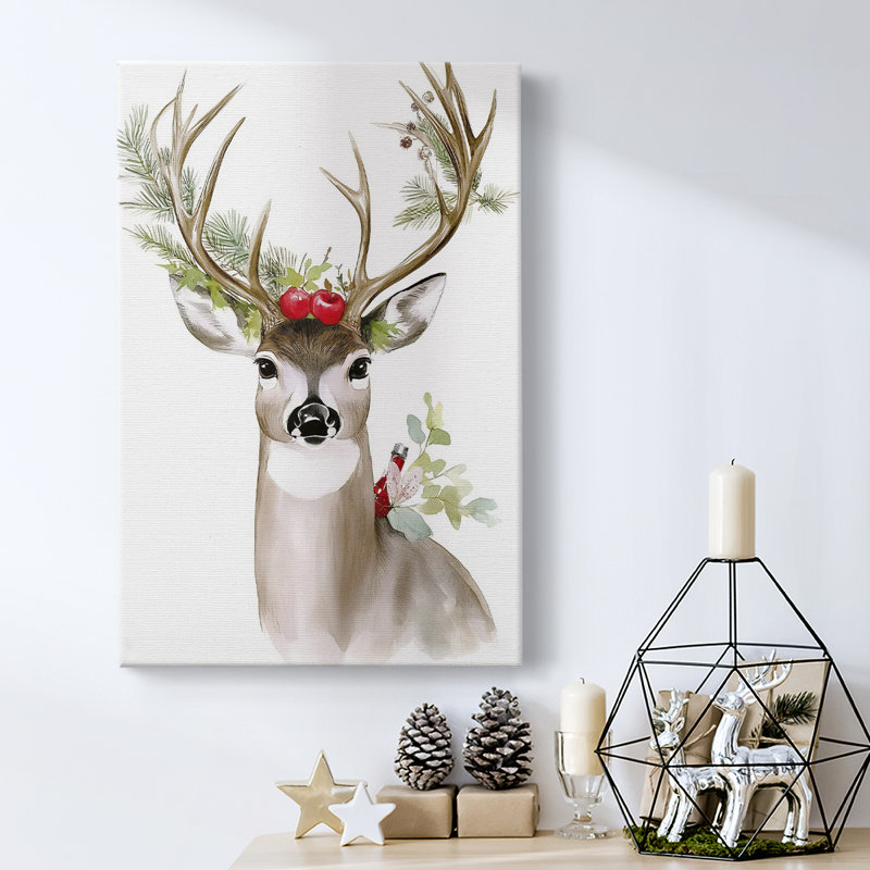 Art des Fêtes de Noël - Toile tendue avec châssis XLI, H 36 po x l 24 po