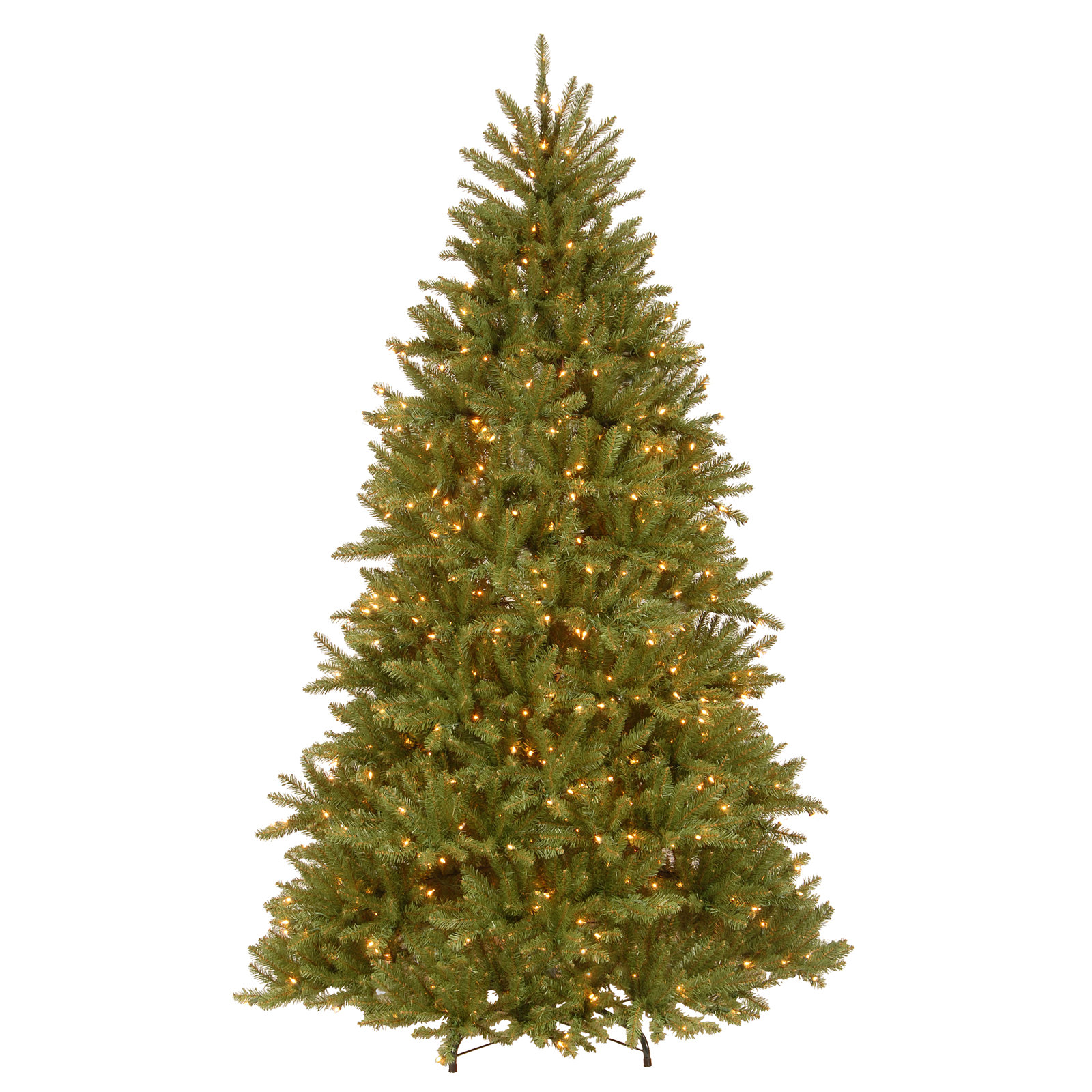 Dunhill Fir Tree with Clear Lights, 9', Multi-Colored Lights