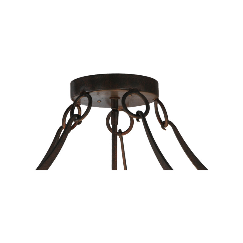 Luminaire suspendu unique et spectaculaire à 5 lumières