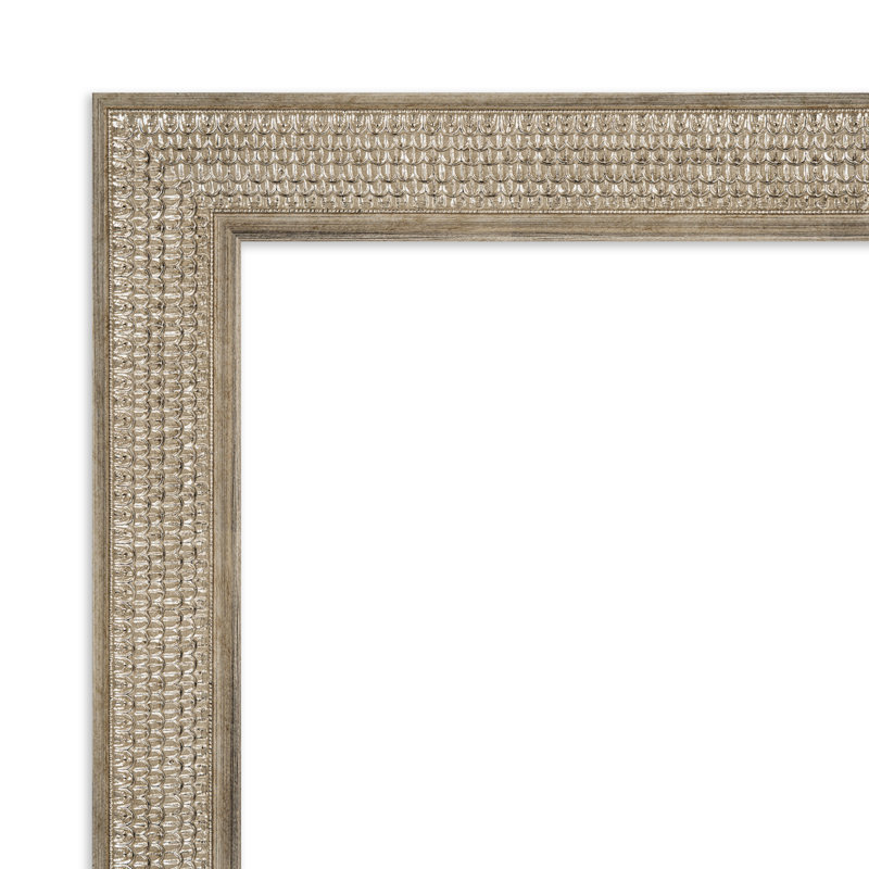 Jannice Solid Wood Wall Mirror, 29" x 44", Rectangle