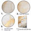 Abstract Beige And Gold Geyser Paint III - Abstract Wall Art Prints-906865381-906865380