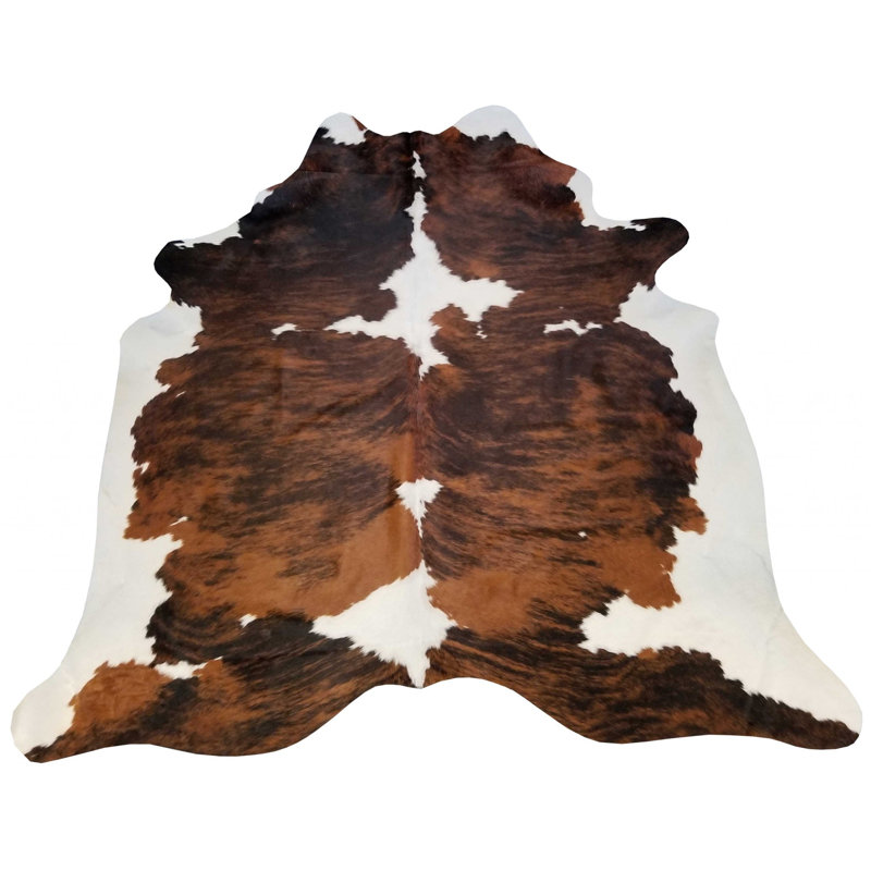 Bescott Cowhide Animal Print Indoor Rug, Novelty 6' x 7'