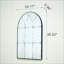 Miroir mural semi-circulaire - Décoration décorative polyvalente pour le salon, la chambre à coucher et le vestibule | Idée de cadeau