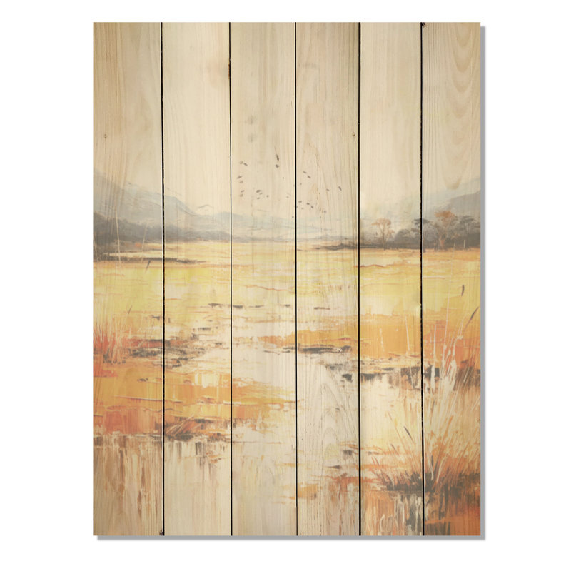 Art infini sur bois de pin naturel, H 32 po x l 24 po