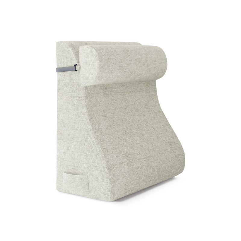 Triangular Backrest Cushion, Ivory