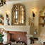 Miroir mural de fenêtre en bois Farmhouse-210298915-217936392