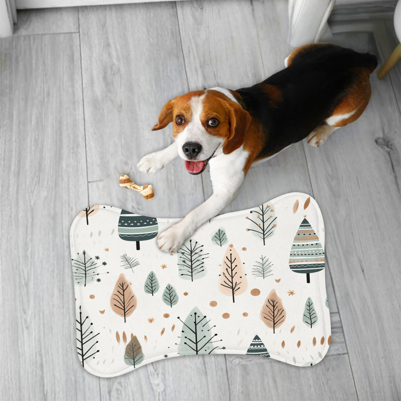 Scandinavian Winter Art - Tapis d'alimentation en os 1 pièce, 18"