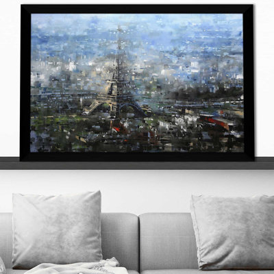 Bleu Paris par - Peinture