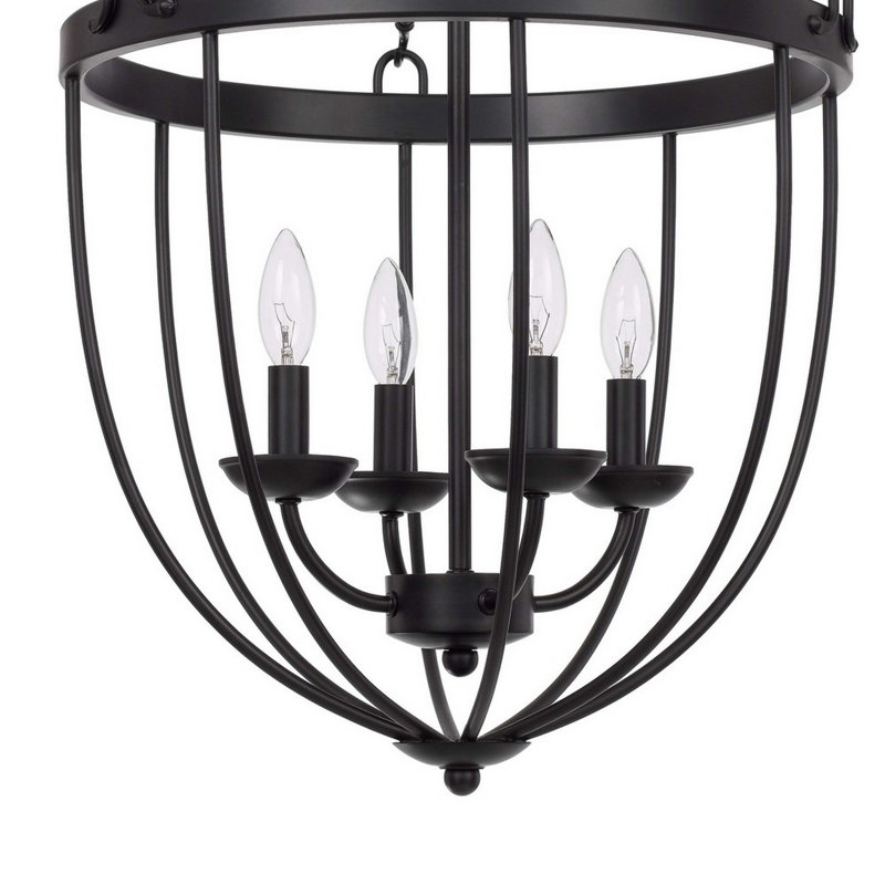 4 - Light Lantern Geometric Chandelier