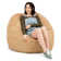 Saxx 4 Foot Round Bean Bag w/ Removable Cover