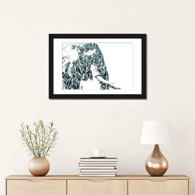 "Éléphant" par Cristian Mielu-impression sur toile tendue