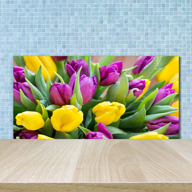 50cm W x 100cm L Glass Peel and Stick Panel