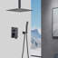 Ensemble de système de douche de plafond avec douche à main et pomme de douche 16 po-114230202