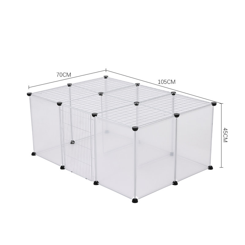 Free Standing Pet Gate With Door