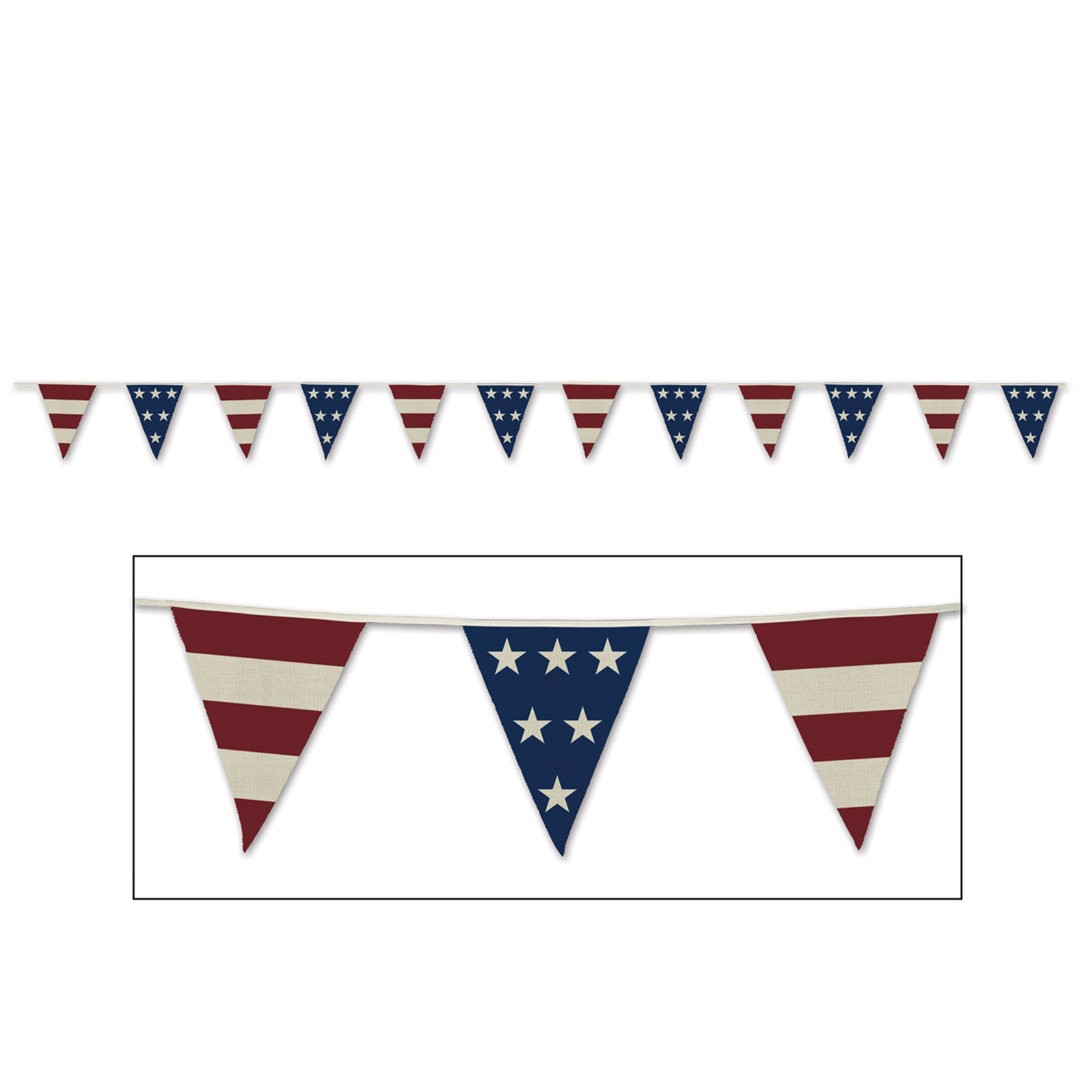 Fitzmaurice Independence Day Banner (Set of 4) The Holiday Aisle®