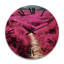 Horloge murale Fushia Blooming Abstraction II-1614960618