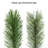 7.5 Ft. Pre-Lit Oklahoma Pine Artificial Tree