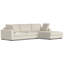 Tatum Large Deep Seater Right Sectional Sofa L-Shaped Performance Fabric Sofa in Contemporary Style-1583937175