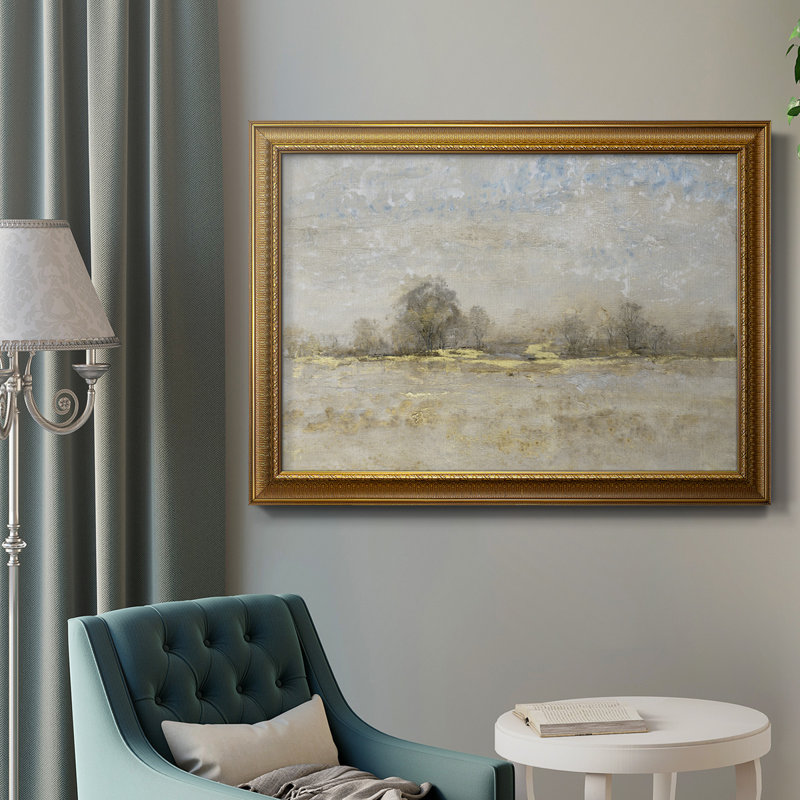 Toile encadrée de qualité supérieure «Late Harvest II» - prête à être accrochée