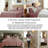 Southshore Fine Linens Southshore Essentials 4-Piece Sheet Set in Rose, Double-Brushed Microfiber Bedding with 14-Inch Deep Pocket, 1 Fitted Sheet, 1 Flat Sheet and 2 Pillowcases, Queen-40314995-94243353