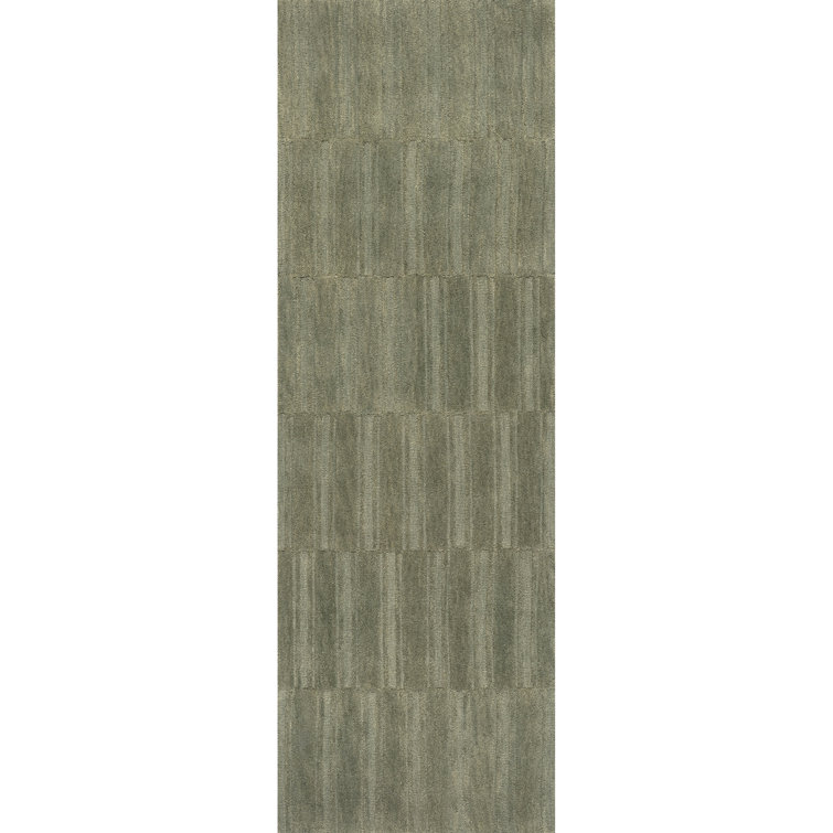 Tapis en laine à carreaux Starke