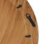 Demson Bone Round Mirror