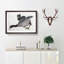 Two Ducks by Katsushika Hokusai - Framed Print-55614620-55614623