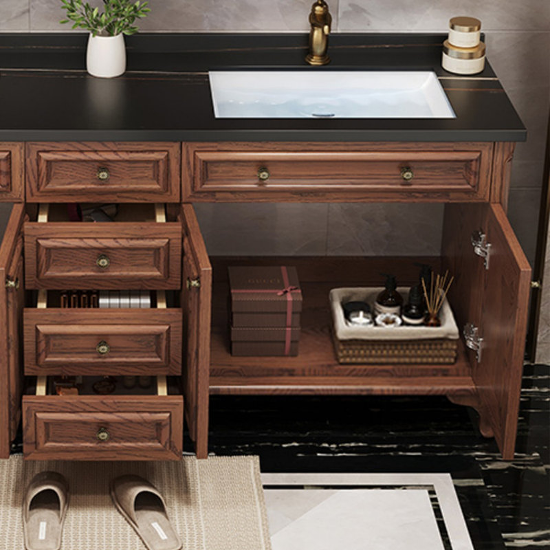 Stampley, 31.5" H x 59" W x 21.7" D, Brown