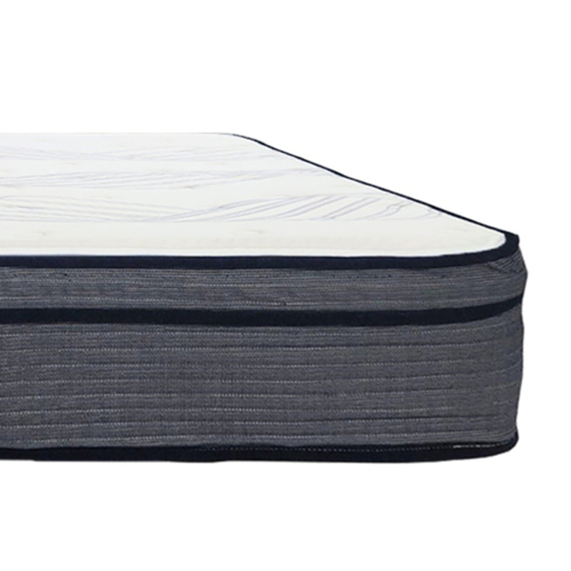 Matelas hybride, mousse multicouche et ressorts ensachés, conception de lit dans une boîte