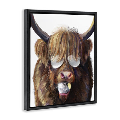 Art mural sur toile flottant Highland