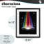 Rainbow Galaxy UFO, impression sous verre encadrée, design par Sasha-1484883311-1484883601