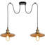 Gunn 2 - Light Black Cluster Pendant