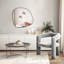 Miroir mural irrégulier, miroir en bois asymétrique-1612739794