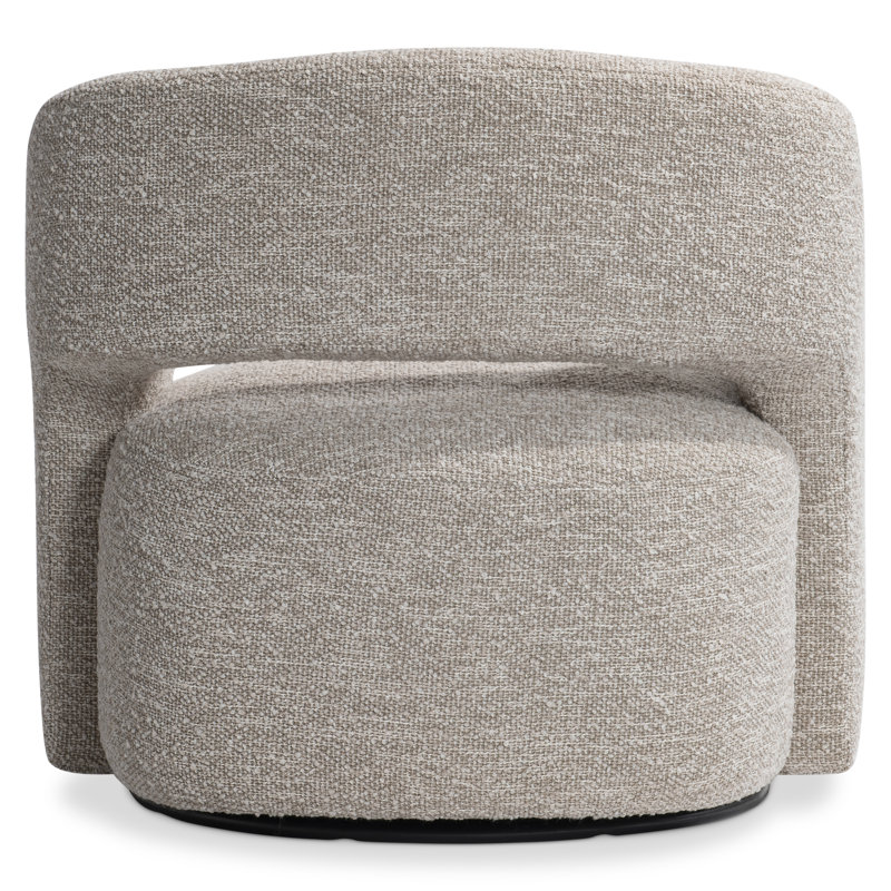 Chloe Swivel Armchair, Taupe