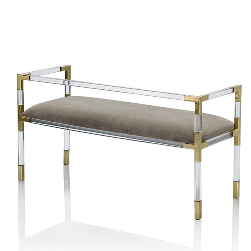 Banc en acrylique Modern Aesthetic