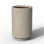 Grand pot / pot rond en béton avec trous de drainage