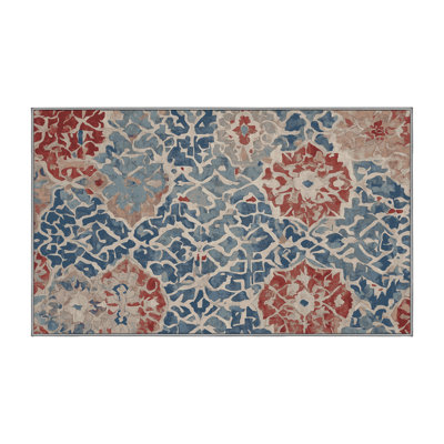 Machine Washable Gray Area Rug