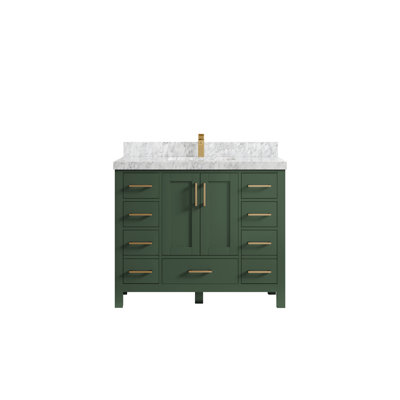 Malibu 42'' Single Bathroom Vanity with Top