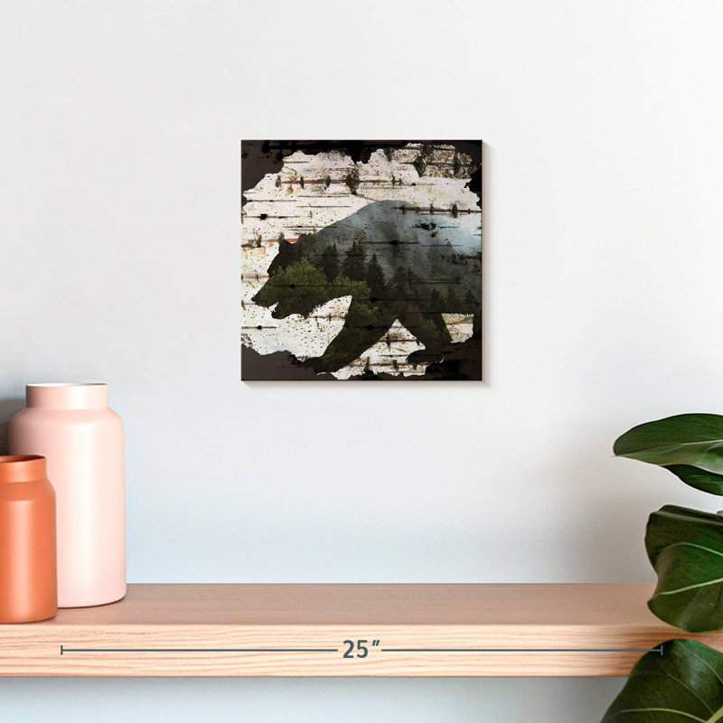 Brampt Birch Forest Bear, 10" H x 10" W