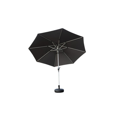 Parasol d'extérieur de 10 pi avec 8 nervures et évent pour le soleil