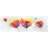  Flowers with Butterfly - Romantic Canvas Home Decor