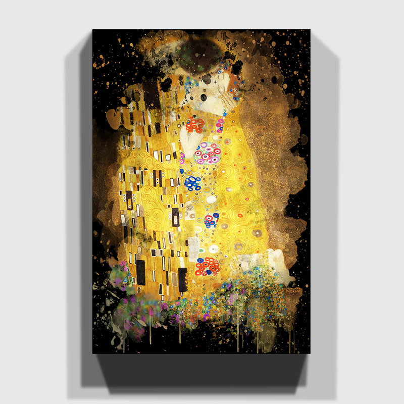 Gustav Klimt - Wrapped Canvas Print, 50cm H x 35cm W