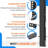 Adjustable C Channel Pipe Stake(2PCS, 54IN)